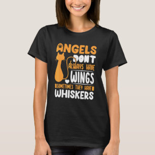Sie haben Schnurrhaare Süße Katze Kätzchen Mama T-Shirt