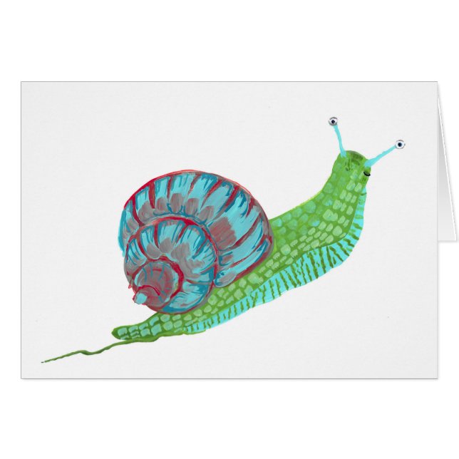 Sie haben snail mailkarte #1 (Vorderseite (Horizontal))