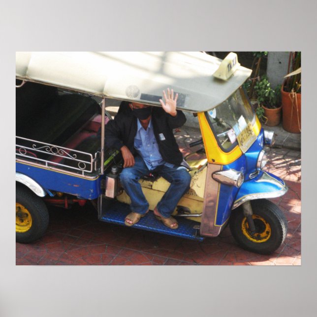 Sie haben TAXI TUK-TUK gewollt? Poster (Vorne)