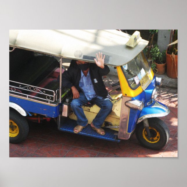 Sie haben TAXI TUK-TUK gewollt? Poster (Vorne)