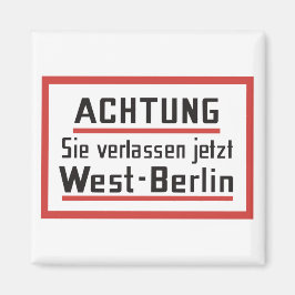 Sie haben West-Berlin, Deutschland Magnet