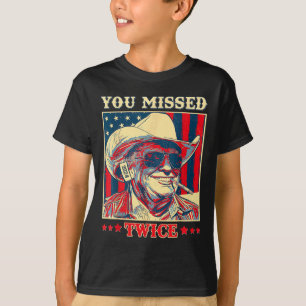 Sie haben zweimal Western Trump Cowboy Trump 2025 T-Shirt