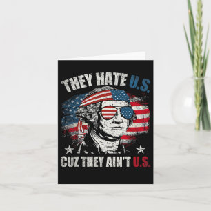 Sie hassen uns Cuz sie sind nicht die amerikanisch Karte