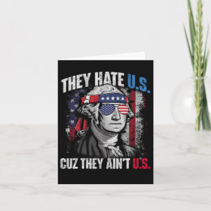 Sie hassen uns Cuz sie sind nicht die amerikanisch Karte