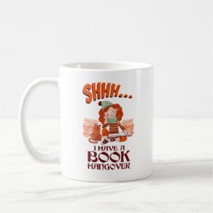 Sie hat einen Buchhangover-Funny-Buchwurm Kaffeetasse