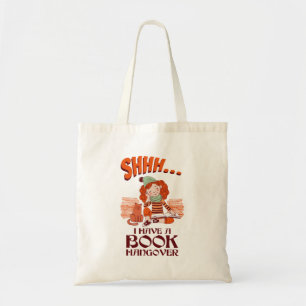 Sie hat einen Buchhangover-Funny-Buchwurm Tragetasche