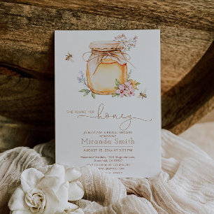 Sie hat ihr Brautparty auf Honig gefunden Einladung