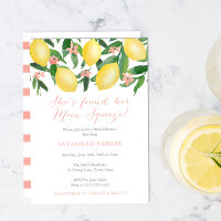 Sie hat ihr Haupt-Squeeze-Lemons-Brautparty gefund