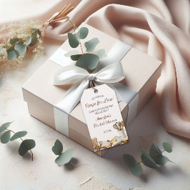 Sie hat ihr Rezept für Liebe gefunden! Brautparty Geschenkanhänger