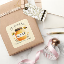 Sie hat ihre Honey Brautparty Gelb