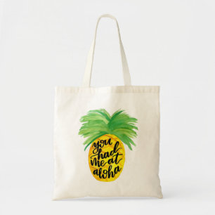 Sie hatten mich Aloha an der Ananas-Tasche Tragetasche
