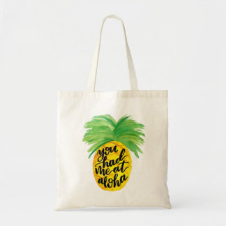 Sie hatten mich Aloha an der Ananas-Tasche Tragetasche