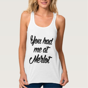 Sie hatten mich am Behälter der lustigen Frauen Tank Top
