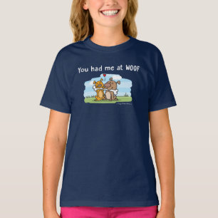Sie hatten mich am Schuss - Hündchen-Daten T-Shirt