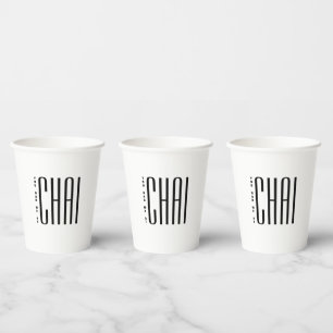 Sie hatten mich im Chai Spaß Indian Funny Chai Tea Pappbecher