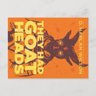 Sie hatten Ziegenköpfe Postkarte