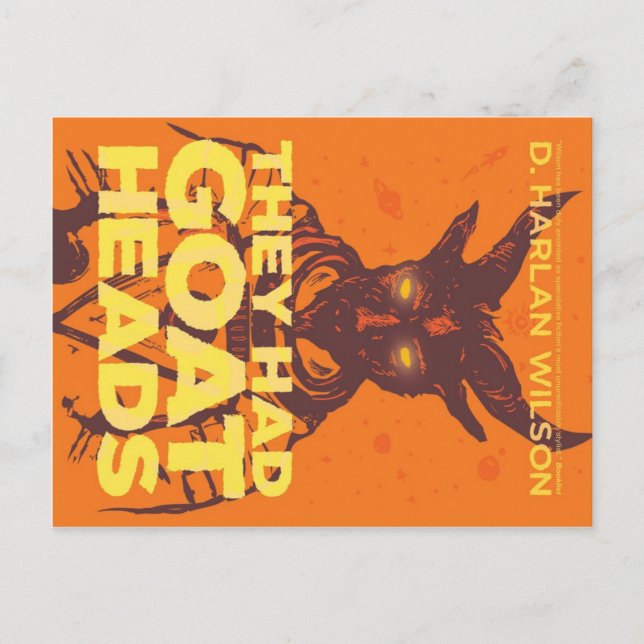 Sie hatten Ziegenköpfe Postkarte (Vorderseite)