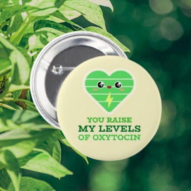 Sie heben meine Oxytocin-Werte an Button (Von Creator hochgeladen)