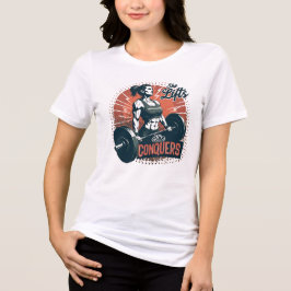 Sie hebt, sie erobert Tri-Blend shirt