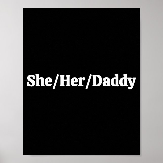 Sie Ihr Daddy  Poster (Vorne)