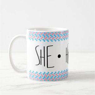 Sie/Ihr/Ihrs Pronomen Kaffeetasse