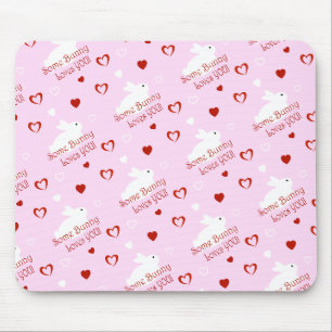 SIE irgendeiner Häschen-Liebe Mausunterlage des Mousepad