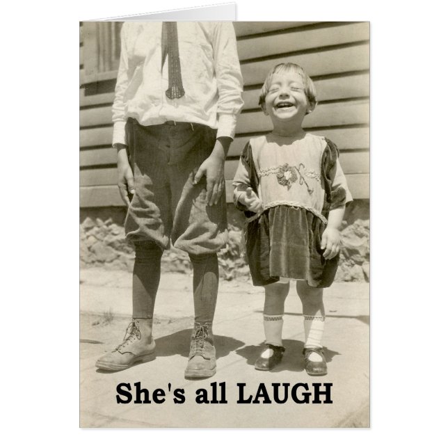 Sie ist alles Lachen - FREIER RAUM (Vorne)