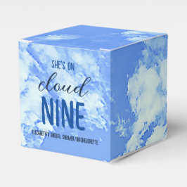 Sie ist auf Cloud Nine! Brautparty/Bachelorette Geschenkschachtel