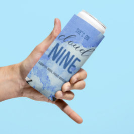 Sie ist auf Cloud Nine! Brautparty/Bachelorette Selters Dosenkühler