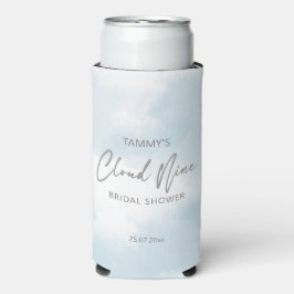 Sie ist auf Wolke neun Brautparty Gefälligkeiten Selters Dosenkühler