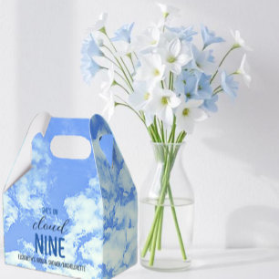 Sie ist auf Wolke Sieben! Brautparty/Junggesellinn Geschenkschachtel