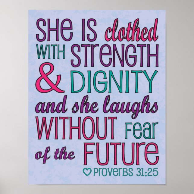 Sie ist bekleidetes Poster (Vorne)