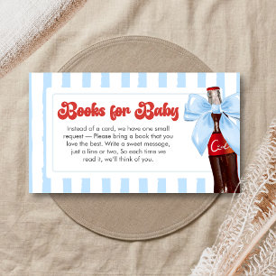 Sie ist bereit, Baby Shower Bücher für Baby zu bek Begleitkarte