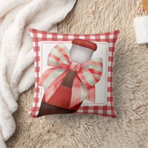 Sie ist bereit, die Baby Shower zu knallen  Kissen