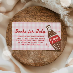 Sie ist bereit zu platzen Baby Shower Bücher für B Begleitkarte