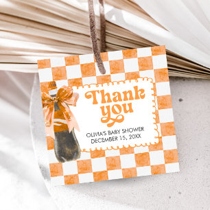 Sie ist bereit zu platzen Baby Shower Favor Tags Geschenkanhänger