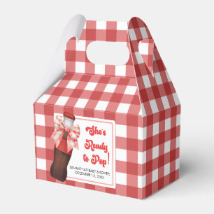 Sie ist bereit zu platzen Baby Shower Geschenkschachtel