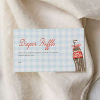 Sie ist bereit zu platzen Baby Shower Tombola Eins Begleitkarte