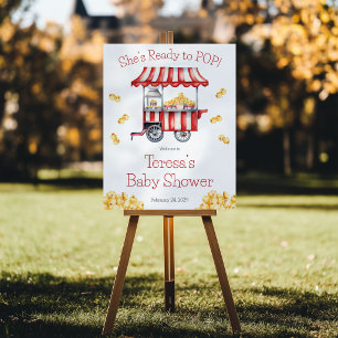 Sie ist bereit zu platzen! Willkommen zur Popcorn Poster