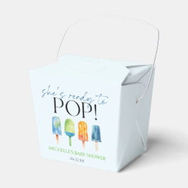 Sie ist bereit zum Pop! Popsicle Baby Dusche Geschenkschachtel