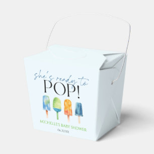 Sie ist bereit zum Pop! Popsicle Baby Dusche Geschenkschachtel