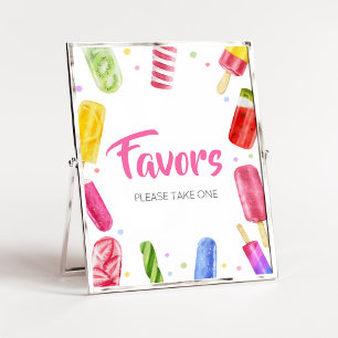 Sie ist bereit zum Pop von Kinderduschfavors Poster