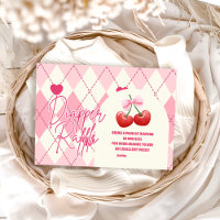 Sie ist die Cherry am oberen Diapper Raffle
