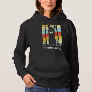 Sie ist ein Bad Momma Llama Mama 1 Hoodie