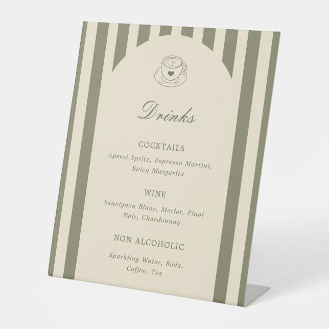 Sie ist ein bisschen älter Geburtstagsgetränke-Men Sockelschild (Vorderseite)