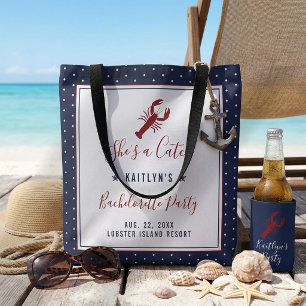 Sie ist ein Fang Coastal Bachelorette Party Wochen