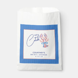 Sie ist ein Fang Coastal Lobster Brautparty Geschenktütchen