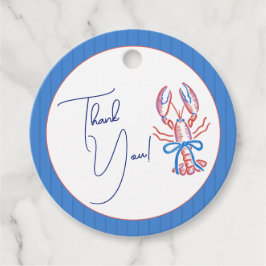 Sie ist ein Fang: Coastal Lobster-Junggesellinnena Geschenkanhänger