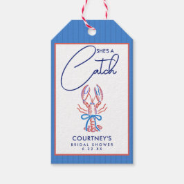 Sie ist ein Fang Coastal Lobster Junggesellinnenab Geschenkanhänger