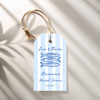 Sie ist ein Fang Sardinen Fisch Junggesellinnenabs Geschenkanhänger